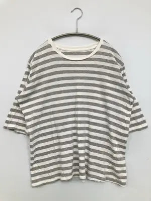 Tシャツ/カットソー/トップス/ホワイト/L   バスト86～94   身長154～162