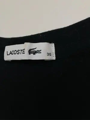 LACOSTE/ラコステ/Tシャツ/カットソー/トップス/ブラック/36