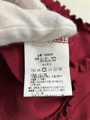 FUN/ファン/Tシャツ/カットソー/トップス/レッド/F