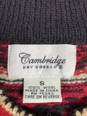 Cambridge Dry Goods/カーディガン/ボレロ/トップス/レッド/S