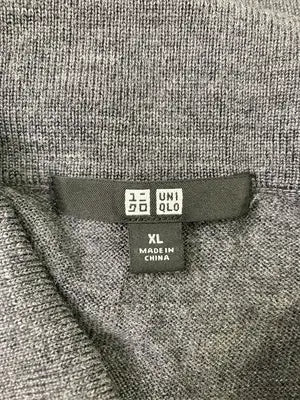 UNIQLO/ユニクロ/ポロシャツ/トップス/グレー/XL