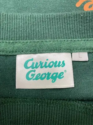 Curious George/スウェット/トップス/グリーン/L