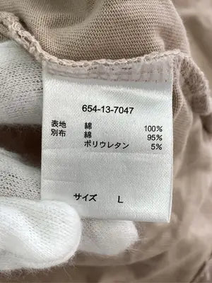 COLZA/コルザ/Tシャツ/カットソー/トップス/ベージュ/L
