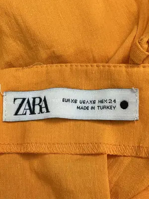 ZARA/ザラ/ワンピース/ワンピース/ドレス/オレンジ/XS
