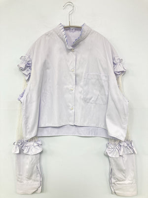 Acka/アッカ/シャツ/ブラウス/トップス/スカイブルー/F