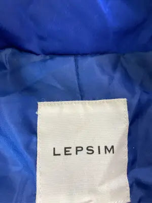 LEPSIM/レプシィム/ダウンベスト/ジャケット/アウター/ブルー/F