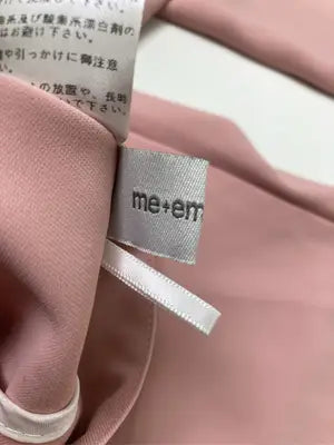 me+em select/ミームセレクト/スラックス/パンツ/ピンク/XL