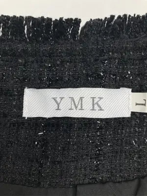 YMK/ノーカラージャケット/ジャケット/アウター/ブラック/L
