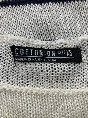 Cotton On/コットンオン/ニット/セーター/トップス/ホワイト/XS
