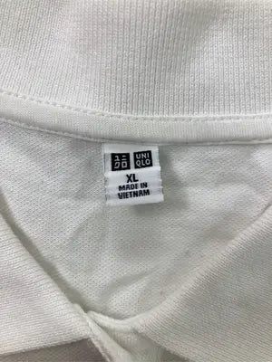 UNIQLO/ユニクロ/ポロシャツ/トップス/ホワイト/XL