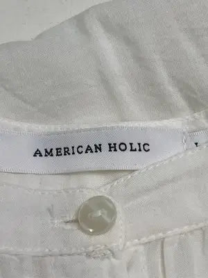 AMERICAN HOLIC/アメリカンホリック/シャツワンピース/ワンピース/ドレス/ホワイト/L