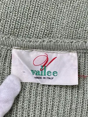 valle/ニット/セーター/トップス/ライトグリーン/S