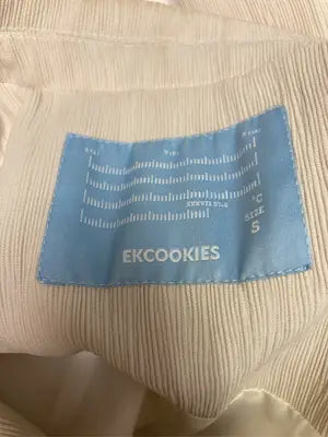 EKCOOKIES/テーラードジャケット/ジャケット/アウター/ベージュ/S