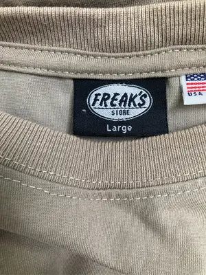 FREAK'S STORE/フリークスストア/Tシャツ/カットソー/トップス/ベージュ/Large