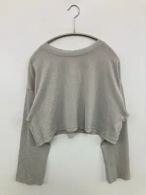 Alley/アリー/Tシャツ/カットソー/トップス/シルバー/F