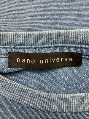 nano UNIVERSE/ナノユニバース/Tシャツ/カットソー/トップス/ブルー/S
