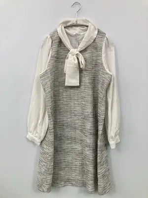 COLZA/コルザ/ワンピース/ワンピース/ドレス/グレー/M