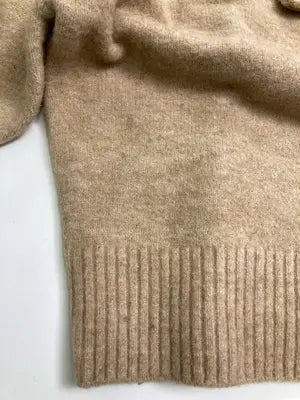 ZARA/ザラ/ニット/セーター/トップス/ベージュ/USA M