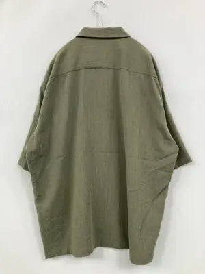 a.v.v/アーヴェヴェ/シャツ/ブラウス/トップス/カーキ/L