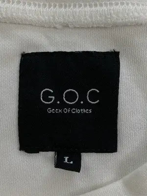 G.O.C/ジーオーシー/Tシャツ/カットソー/トップス/ホワイト/L