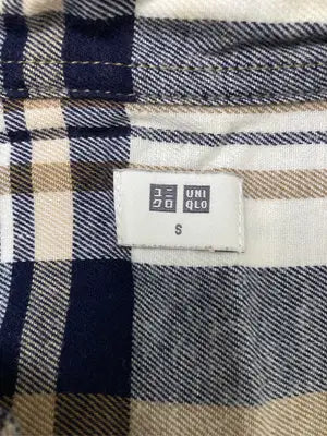 UNIQLO/ユニクロ/シャツ/ブラウス/トップス/ブラウン/S