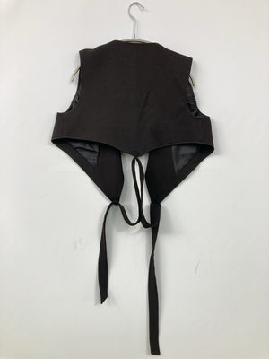 GAWAO/ベスト/トップス/ブラック