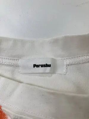 Perushu/ペルーシュ/Tシャツ/カットソー/トップス/ホワイト/L