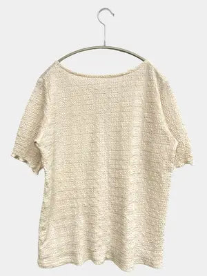 Tシャツ/カットソー/トップス/アイボリー/M-L