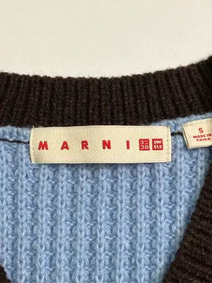 MARNI × UNIQLO/マルニユニクロ/ベスト/トップス/ブラウン/S