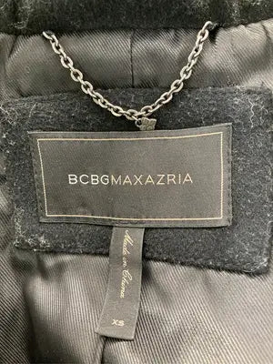 BCBGMAXAZRIA/ダッフルコート/ジャケット/アウター/ブラック/XS