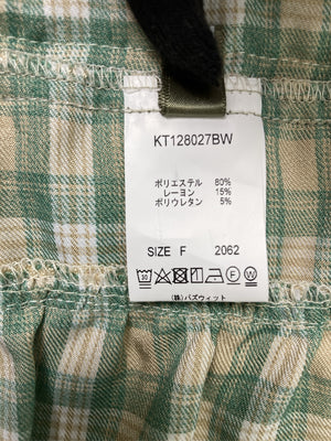 kutir/クティール/付け襟/ファッション雑貨/グリーン/F