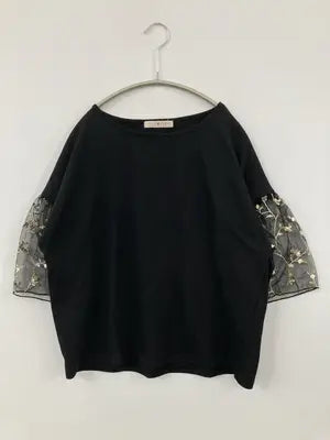 CHILD WOMAN/チャイルドウーマン/Tシャツ/カットソー/トップス/ブラック/F