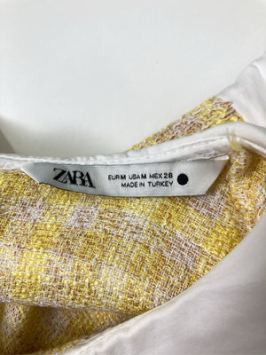 ZARA/ザラ/シャツ/ブラウス/トップス/イエロー/M