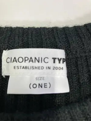 CIAOPANIC TYPY/チャオパニックティピー/ニット/セーター/トップス/ブラック/ONE