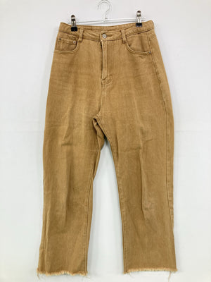 feepur/フィープル/デニムパンツ/パンツ/ブラウン/M