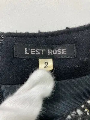 L `EST ROSE/レストローズ/ワンピース/ワンピース/ドレス/ブラック/2