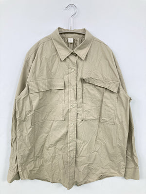 FLAT/シャツ/ブラウス/トップス/ベージュ