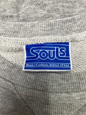 SOULS/Tシャツ/カットソー/トップス/グレー/ S