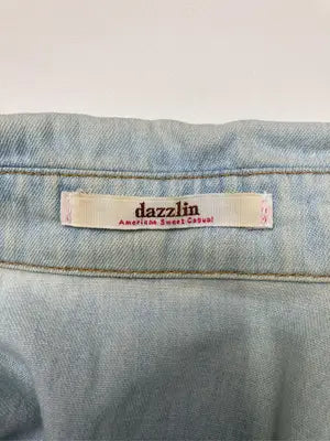 dazzlin/ダズリン/シャツ/ブラウス/トップス/スカイブルー/F