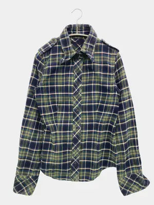 MOUSSY/マウジー/シャツ/ブラウス/トップス/ネイビー/2