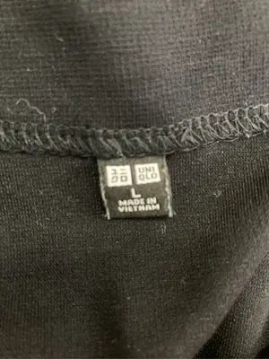 UNIQLO/ユニクロ/ワンピース/ワンピース/ドレス/ブラック/L
