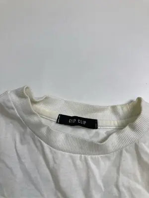 Chip Clip/チップクリップ/Tシャツ/カットソー/トップス/ホワイト/M