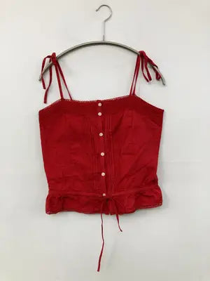 BRANDY MELVILLE/ブランディーメルビル/キャミソール/トップス/レッド