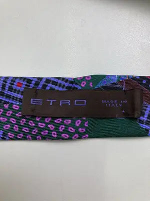 ETRO/エトロ/ネクタイ/ファッション雑貨/パープル