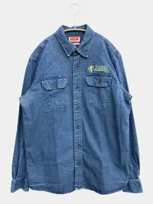 Wrangler/ラングラー/シャツ/ブラウス/トップス/ブルー/M