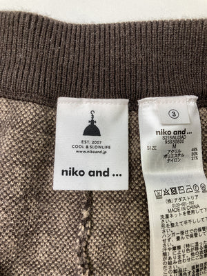 niko and .../ニコアンド/その他パンツ/パンツ/ブラウン/3