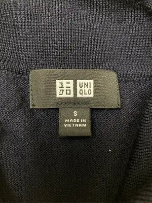 UNIQLO/ユニクロ/ポロシャツ/トップス/ネイビー/S