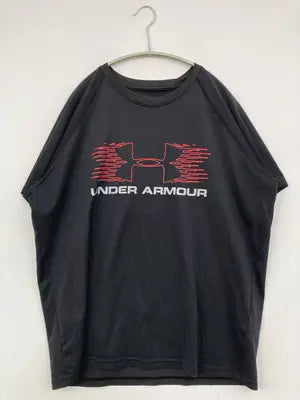 UNDER ARMOUR/アンダーアーマー/Tシャツ/カットソー/トップス/ブラック