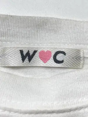W♡C/ダブルシー/Tシャツ/カットソー/トップス/ホワイト