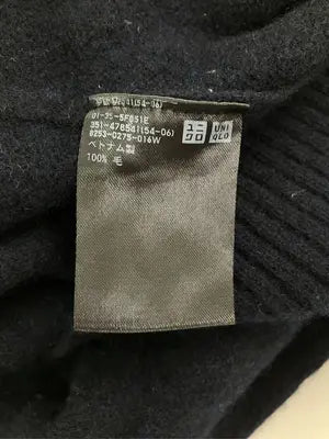 UNIQLO/ユニクロ/ニット/セーター/トップス/ネイビー/S